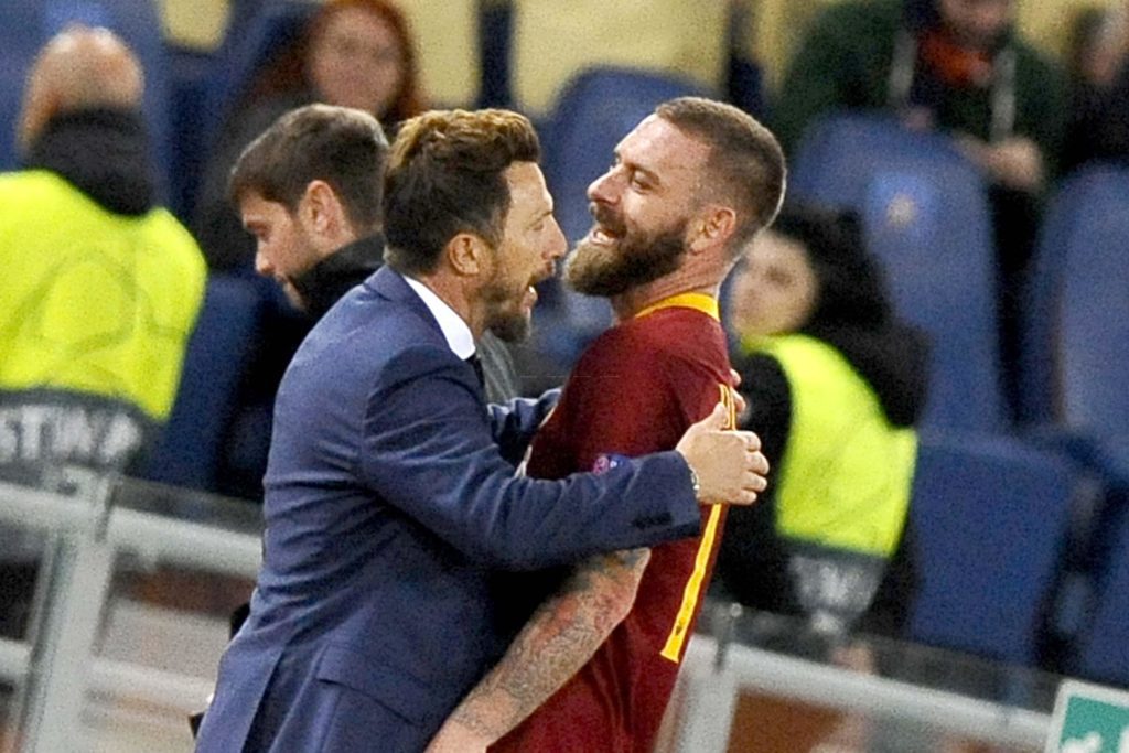 DE ROSSI DI FRANCESCO 0 ROMA CSKA 3 a 0