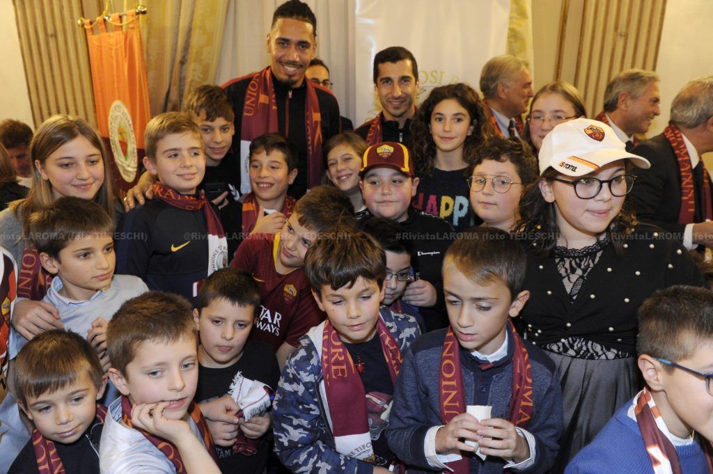 2019 12 03 UTR cena di natale TDS4287 7 mkhitaryan smalling