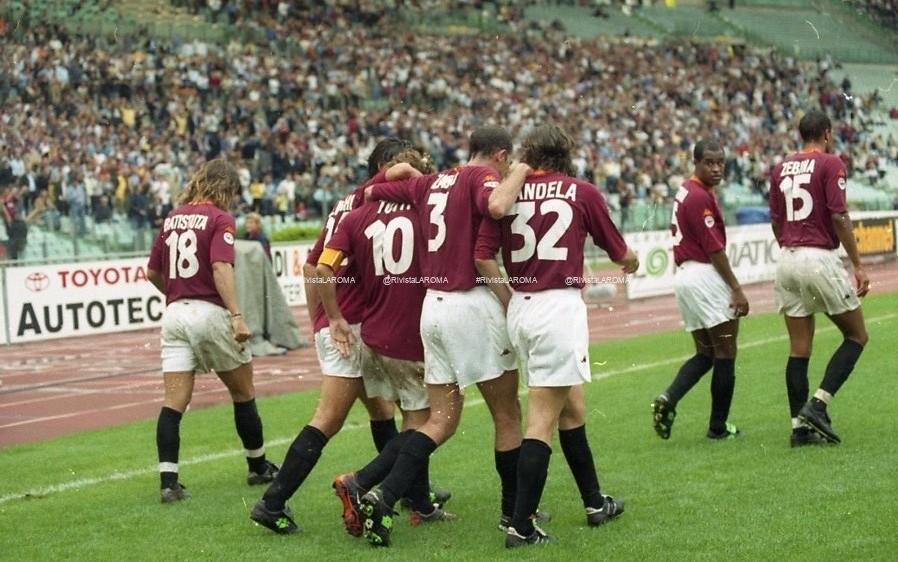 DOPO GOL ROMA Roma Bologna 1.10.2000 6 red