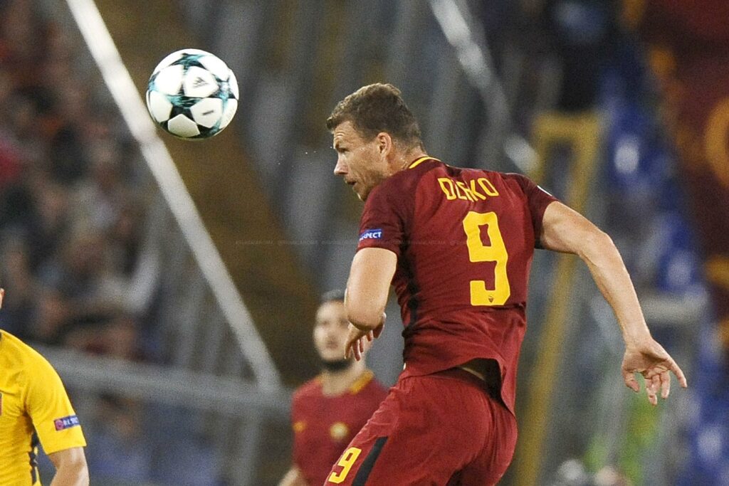 Dzeko 1 ROMA ATLETICO