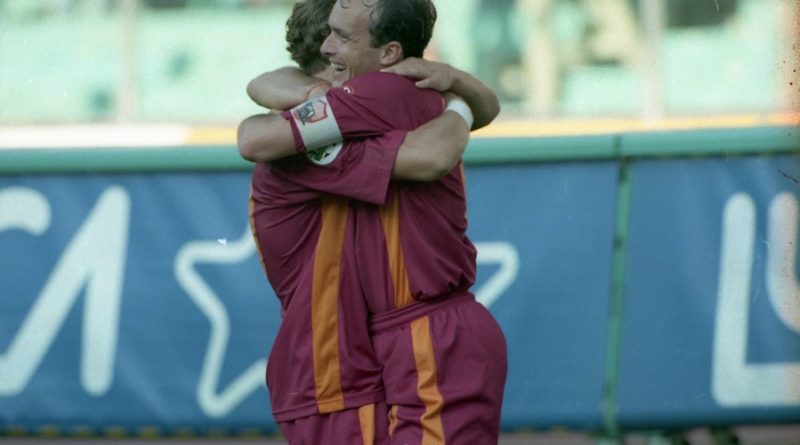 BALBO Dopo GOL Roma Napoli 5.10.1997 1 red