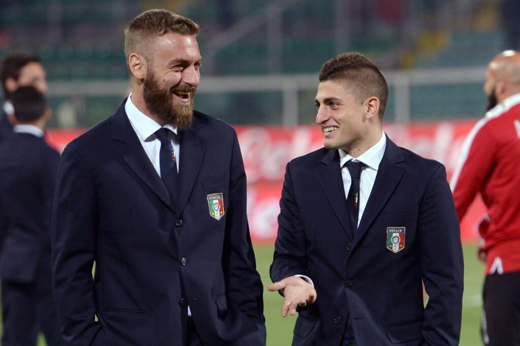 DE ROSSI VERRATTI 2 CONTRO LALBANIA