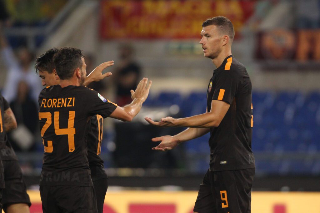 DH4E4497 dzeko florenzi