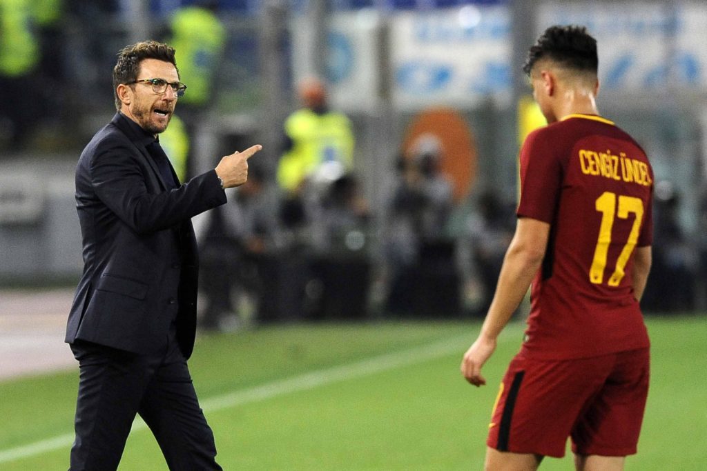 DI FRANCESCO UNDER ROMA NAPOLI 0 A 1