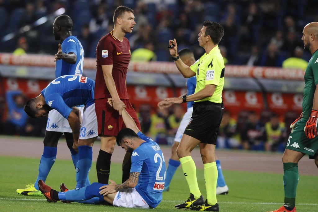 DZEKO ROCCHI ROMA NAPOLI