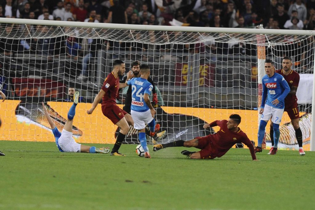 INSIGNE GOL 1 ROMA NAPOLI