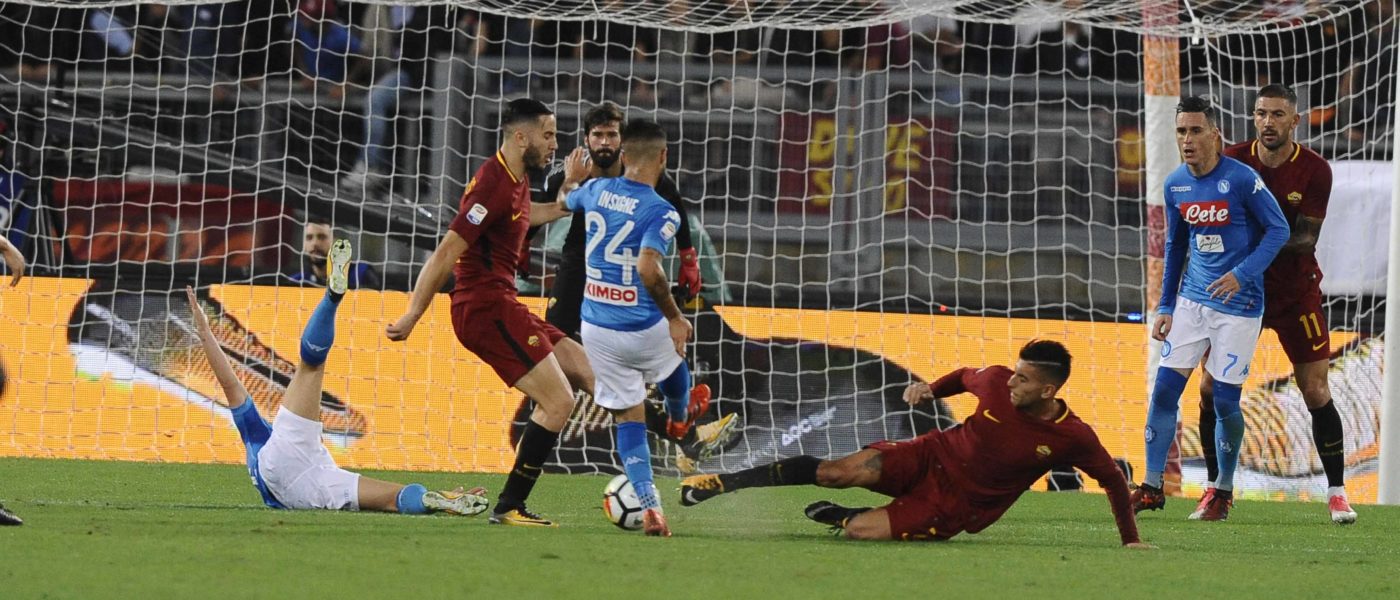 INSIGNE GOL 1 ROMA NAPOLI