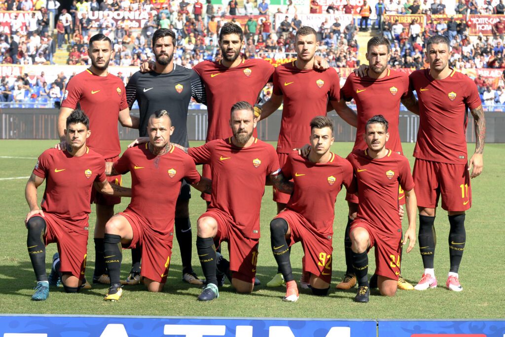 LA FORMAZIONE DI ROMA UDINESE 3 A 1