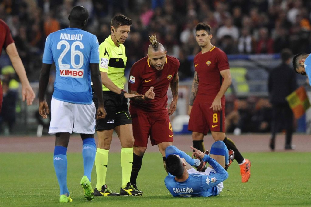 NAINGGOLAN 8 ROMA NAPOLI 0 A 1