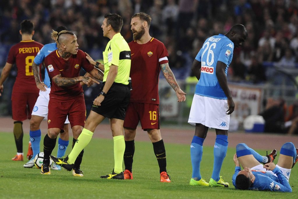 NAINGGOLAN DE ROSSI ROMA NAPOLI 0 A 1