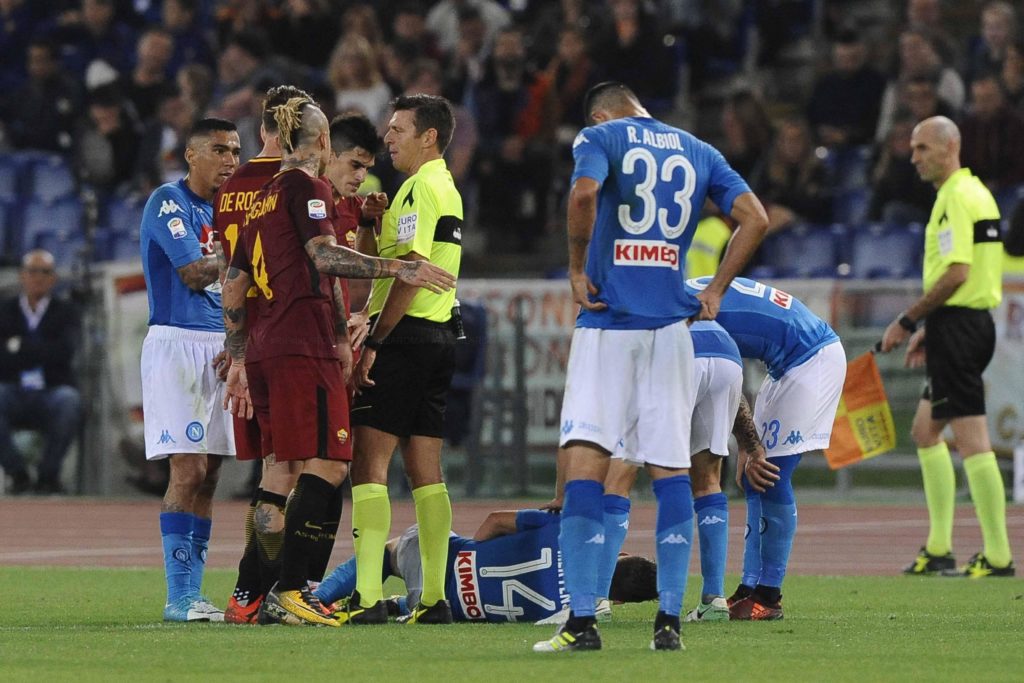 NAINGGOLAN ROMA NAPOLI