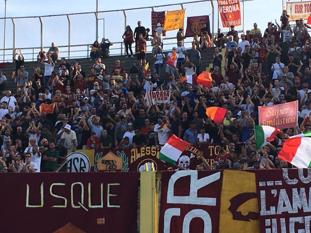 atalanta roma tifo