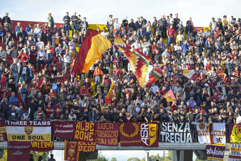 benevento roma tifosi