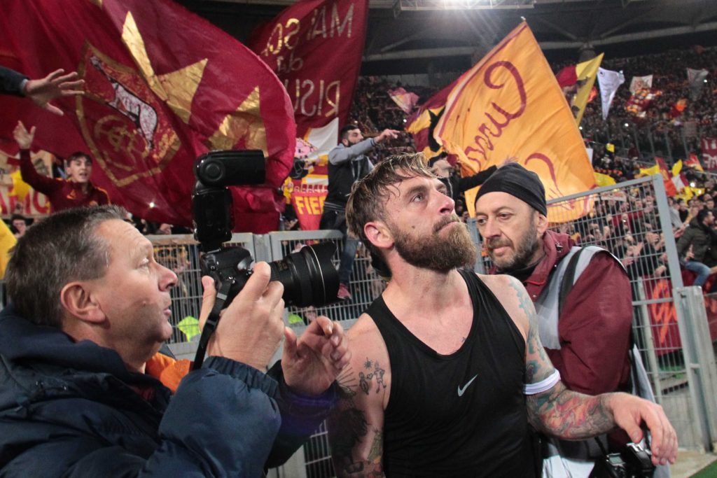 DE ROSSI ALLA FINE ROMA LAZIO 2 A 1