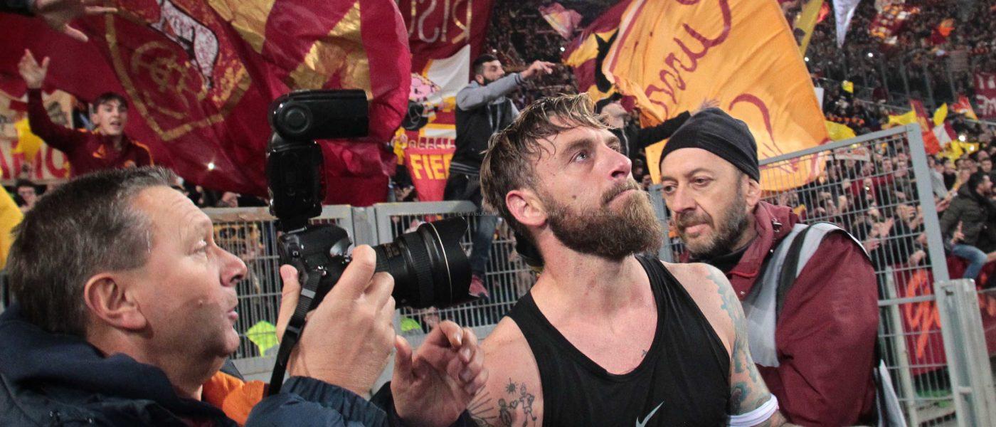 DE ROSSI ALLA FINE ROMA LAZIO 2 A 1