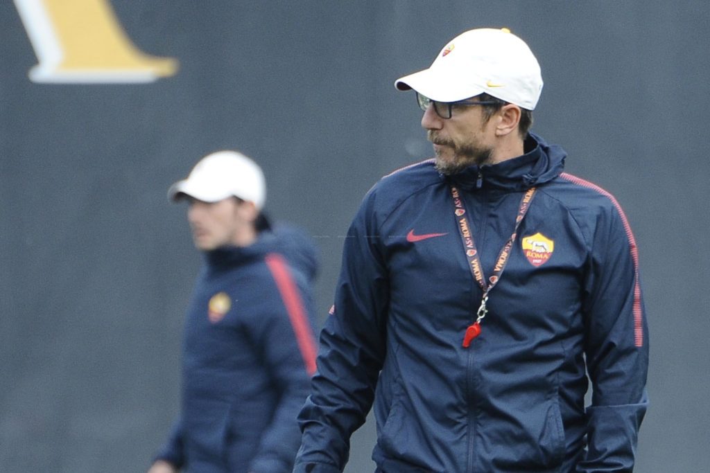 DI FRANCESCO 2 A ROMA AL LAVORO 2 VIGILIA ATLETICO