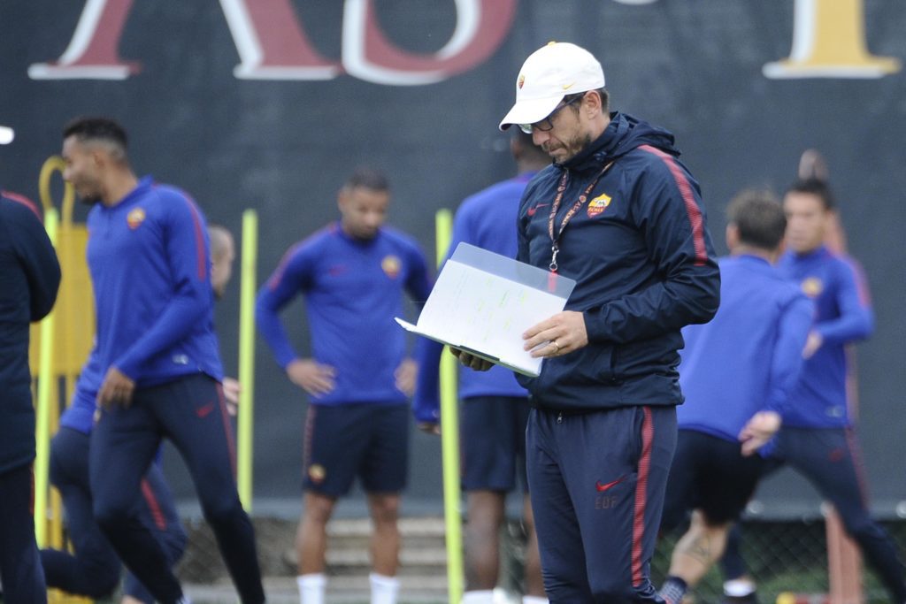 DI FRANCESCO 21 A ROMA AL LAVORO 2 VIGILIA ATLETICO