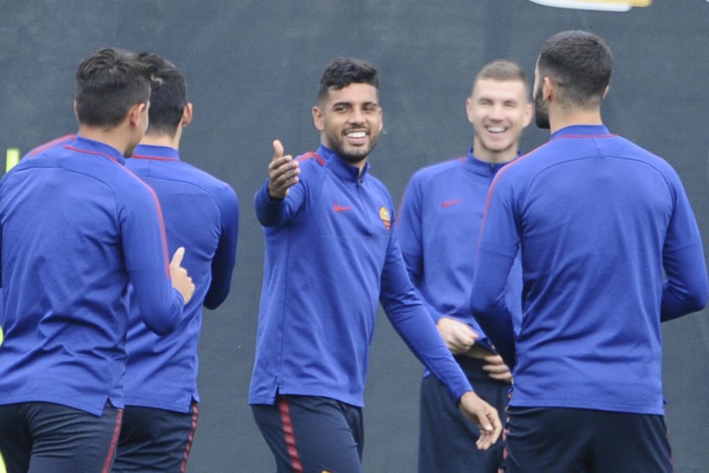 EMERSON LA ROMA AL LAVORO 4 VIGILIA ATLETICO