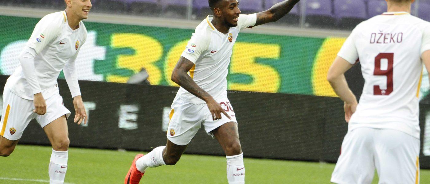 GERSON DOPO PRIMO GOL 1 ROMA FIORENTINA 2 A 4 1