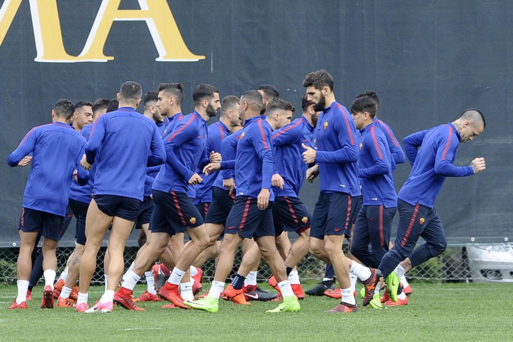 LA ROMA AL LAVORO 2 VIGILIA ATLETICO