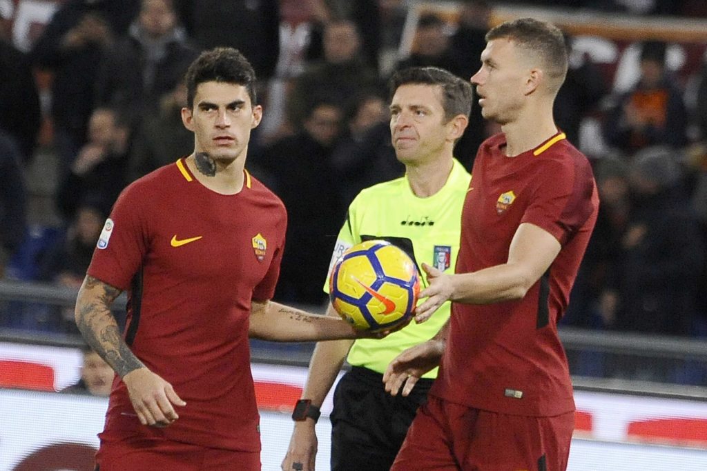 PEROTTI DZEKO IL RIGORE 5 ROMA LAZIO 2 A 1