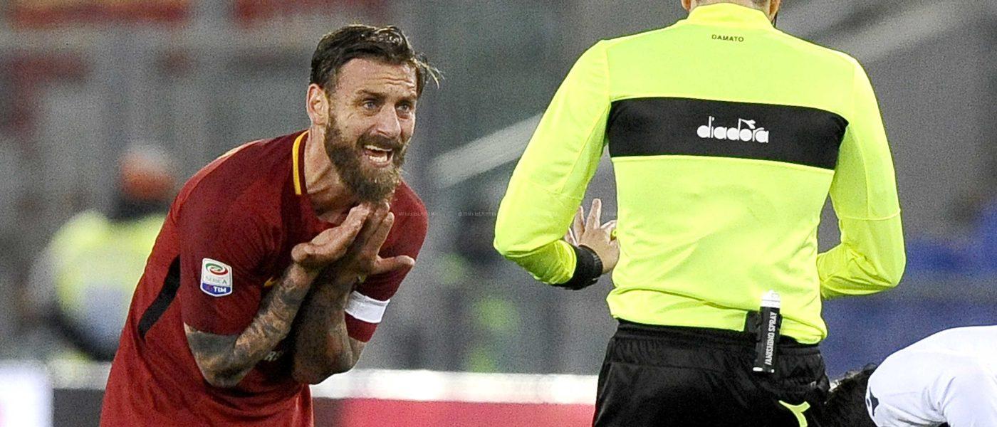 DE ROSSI CON DAMACO Roma Cagliari 1 a 0