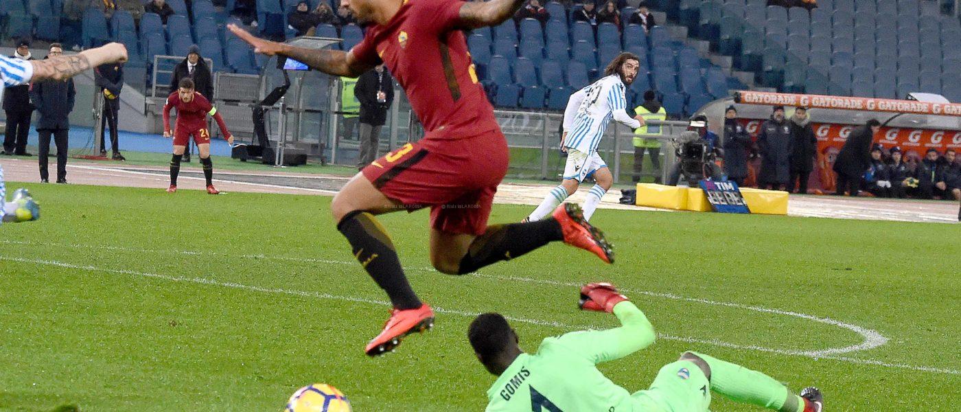 EMERSON GOMIS ROMA SPAL 3 A 1