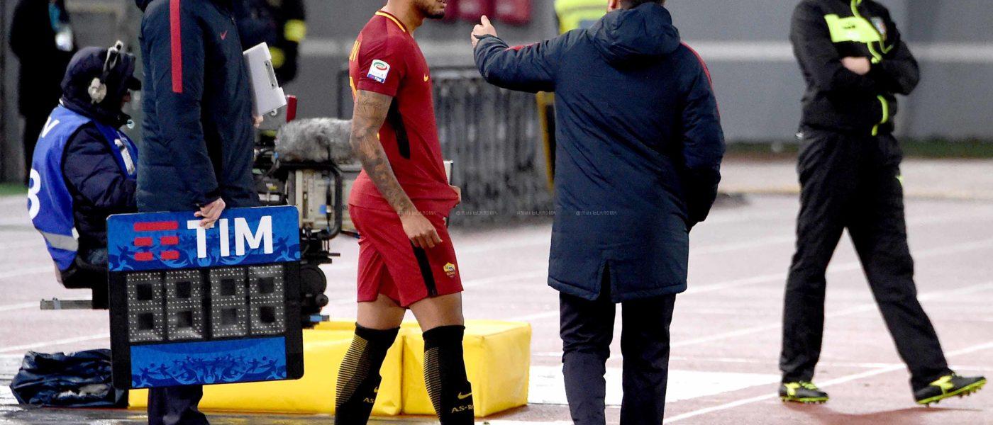 EMERSON TORNA IN CAMPO DOPO LINFORTUNIO ROMA SPAL 3 A 1