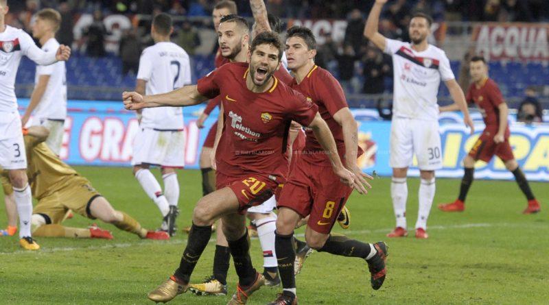 FAZIO ESULTANZA 4 ROMA CAGLIARI 1 a 0