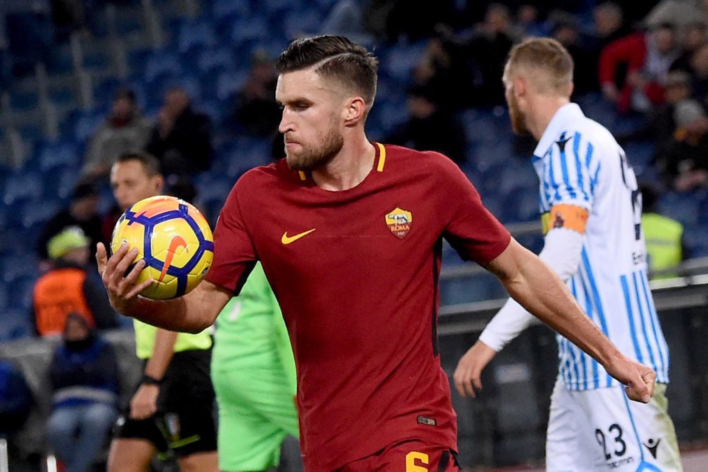 STROOTMAN DOPO IL GOL 3 ROMA SPAL 3 a 1