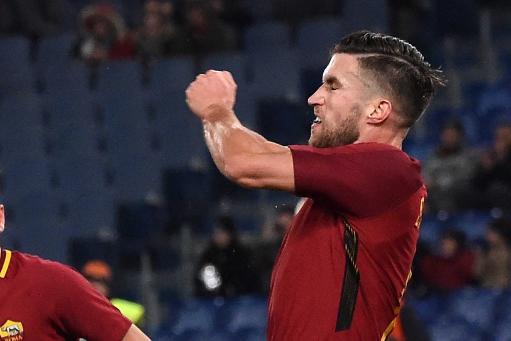 STROOTMAN DOPO IL GOL ROMA SPAL 3 a 1