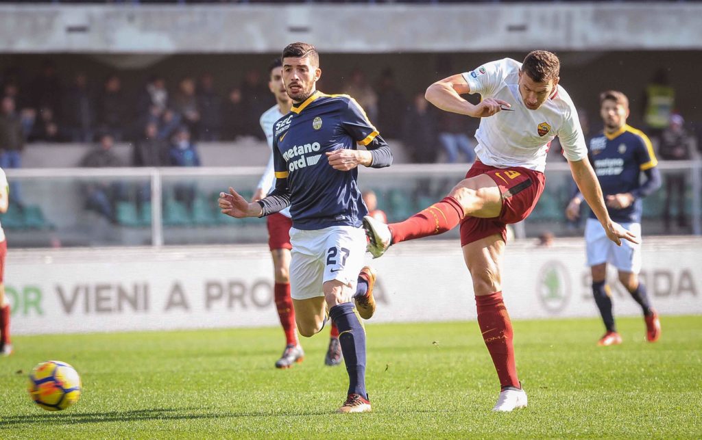 DZEKO FALLISCE VERONA ROMA