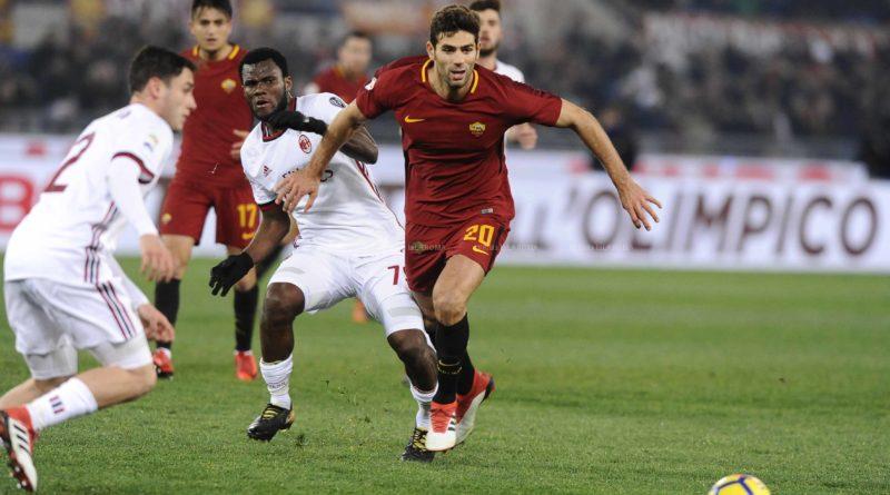 FAZIO ANCHE LUI IN ATTACCO 2ROMA MILAN 0 a 2