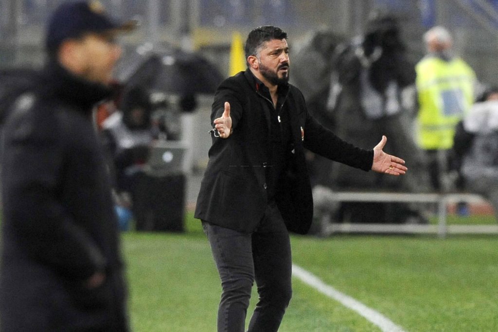 GATTUSO ROMA MILAN 0 a 2 1