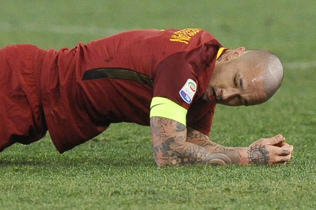 NAINGGOLAN A TERRA 3 ROMA MILAN 0 a 2