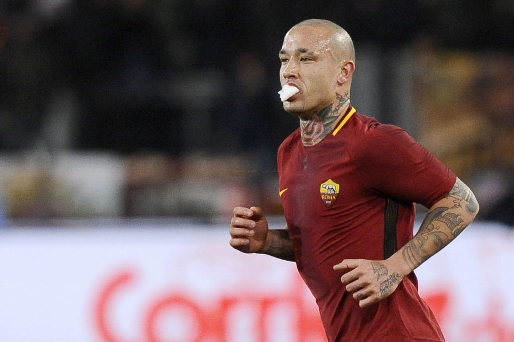 NAINGGOLAN CON OVATTA 2 ROMA MILAN 0 a 2