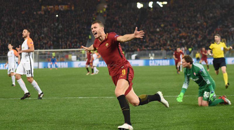 DZEKO 3 DOPO IL GOL QUALIFICAZIONE