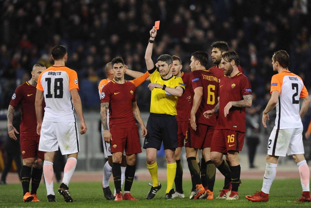 ORDETS ESPULSO ROMA SHAKHTAR 1 A 0