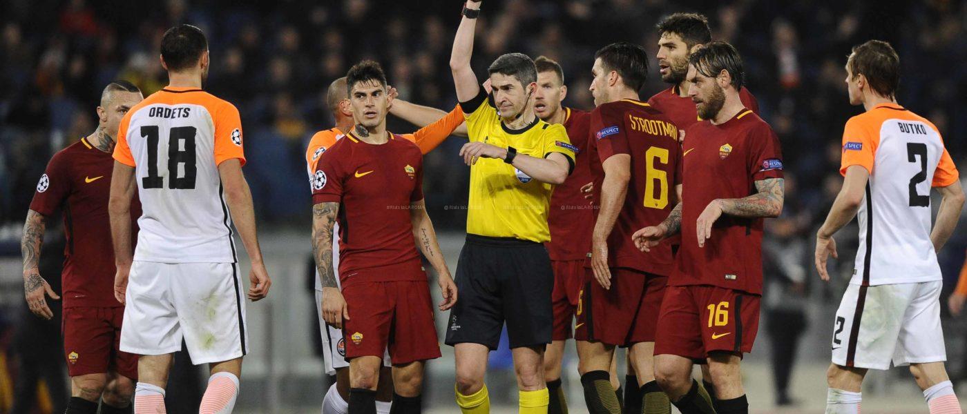 ORDETS ESPULSO ROMA SHAKHTAR 1 A 0