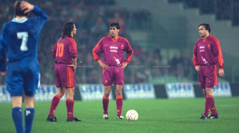 ROMA SLAVIA PRAGA Uefa 19.3.1996 44 red