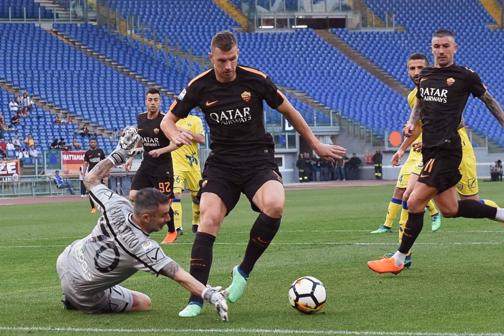 DZEKO ROMA CHIEVO 4 a 1