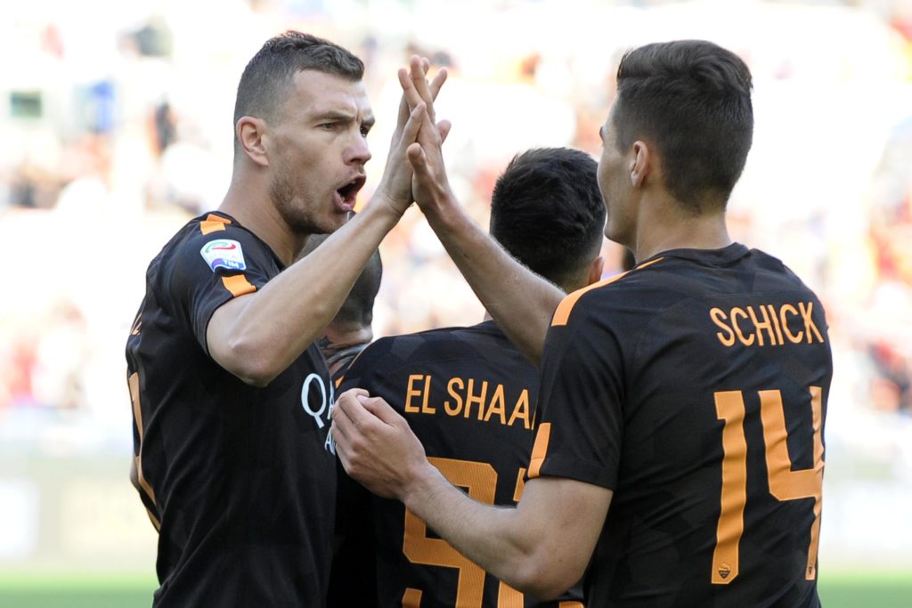 DZEKO SCHICK ROMA CHIEVO 4 a 1