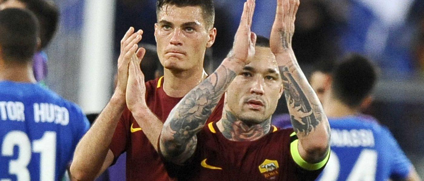 NAINGGOLAN SCHICK Roma Fiorentina 0 a 2