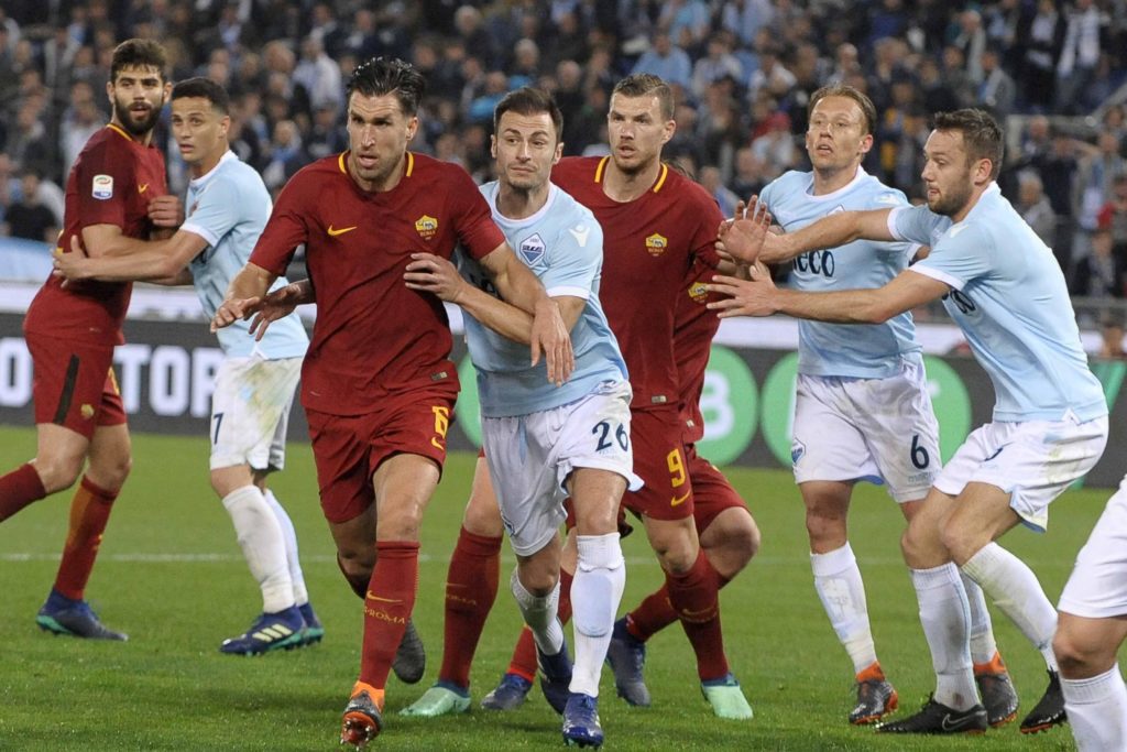 STROOTMAN DZEKO IN AREA Lazio Roma 0 a 0