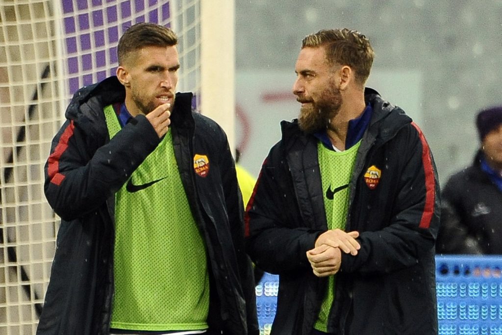 STROOTMAN E DE ROSSI 3 A FIORENTINA ROMA 2 a 4