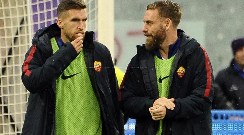 STROOTMAN E DE ROSSI 3 A FIORENTINA ROMA 2 a 4