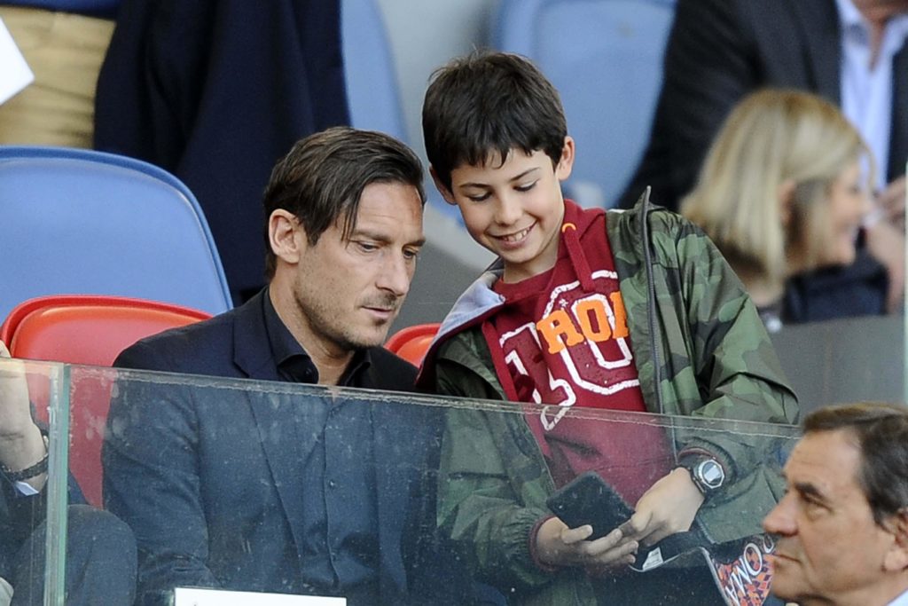 TOTTI E I SELFIE 2 Roma Fiorentina 0 a 2