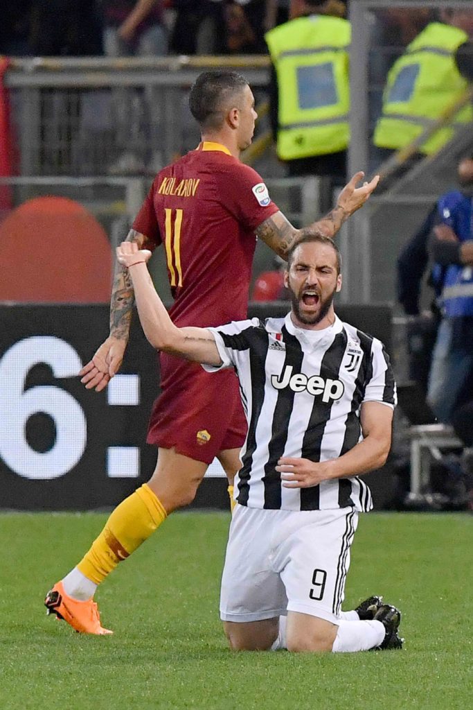 HIGUAIN ROMA JUVE 0 a 0