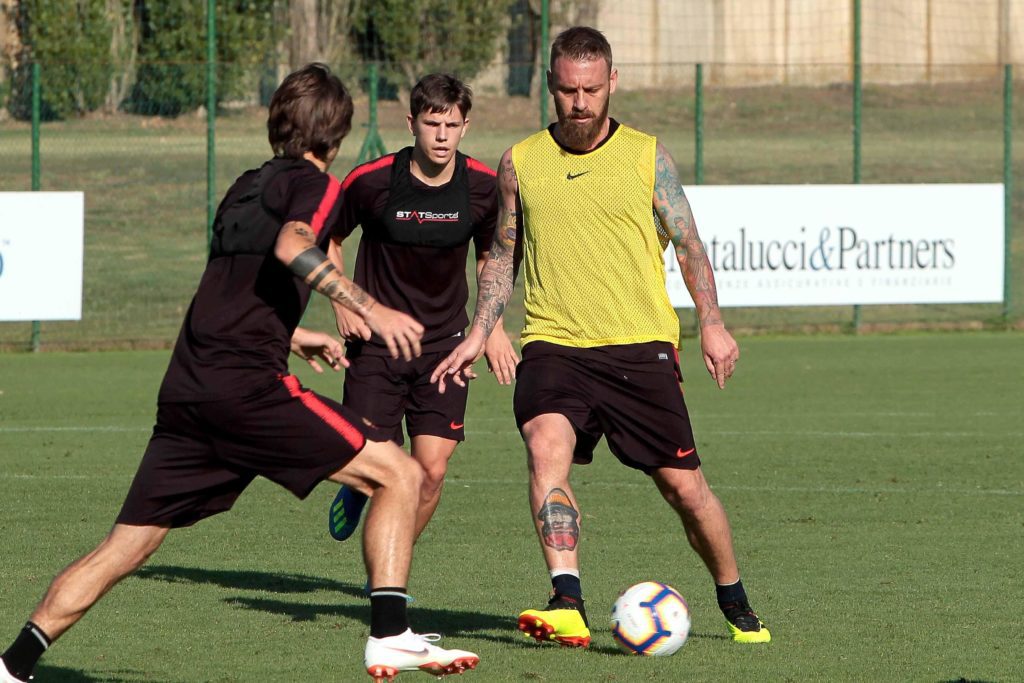 DE ROSSI 1 ALLENAMENTO 1