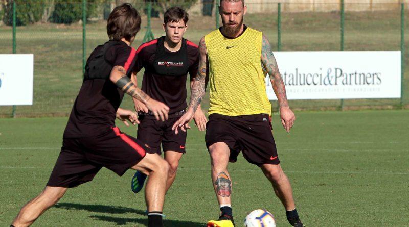 DE ROSSI 1 ALLENAMENTO 1